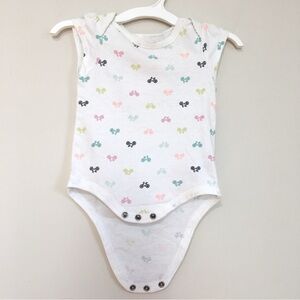 Circo baby boy white short sleeve cotton overalls bodysuits